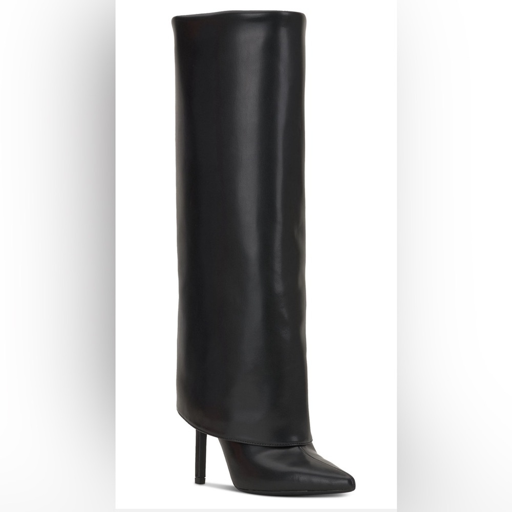 Black Knee High Boots
